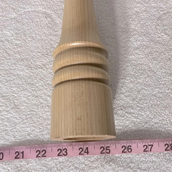 Vintage Trudeau 16” Blonde Wood Pepper Grinder Pepper Mill - Picture 13 of 14